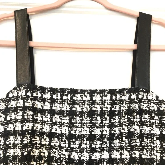 Alice + Olivia Bonita Tweed A Line Mini Dress size 8 - Picture 7 of 12